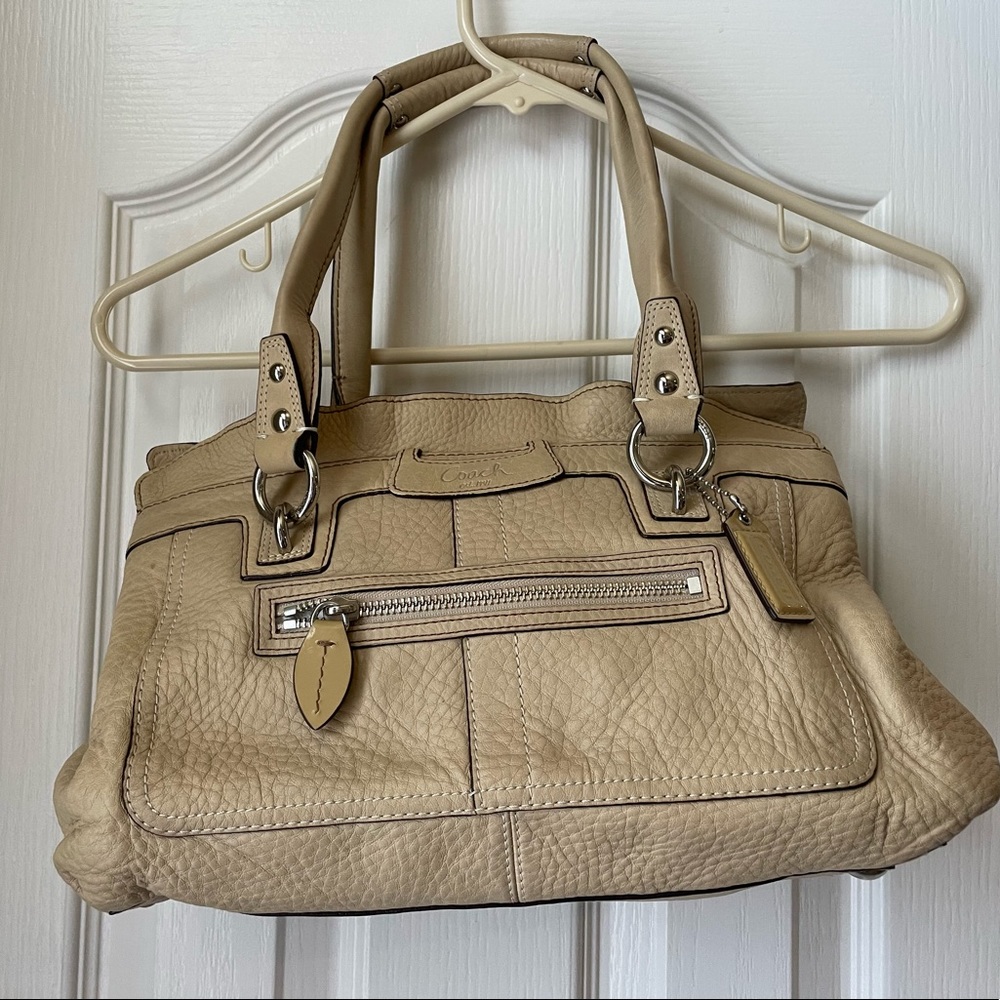 Vintage Tan Coach Purse